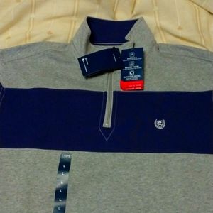 RALPH LAUREN CHAPS PULLOVER 1/4 ZIP - BRAND NEW WITH TAGS - EXTRA SHARP - LARGE